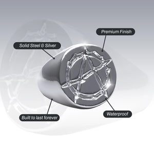 ANARCHY SIGNET RING