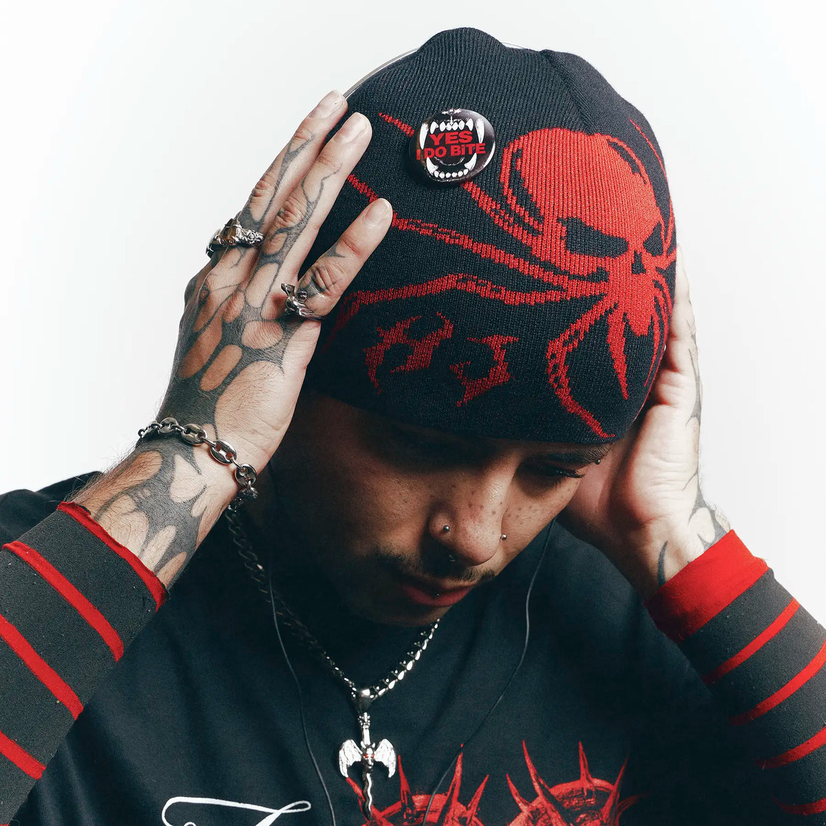 VALENTINES 2026 SPIDER BEANIE - Hard Jewelry™
