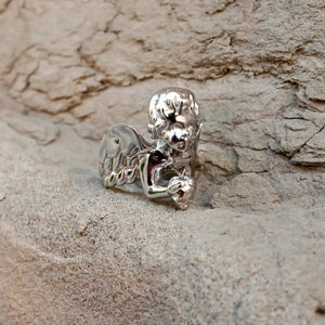 ANGEL OF DEATH RING - Hard Jewelry™