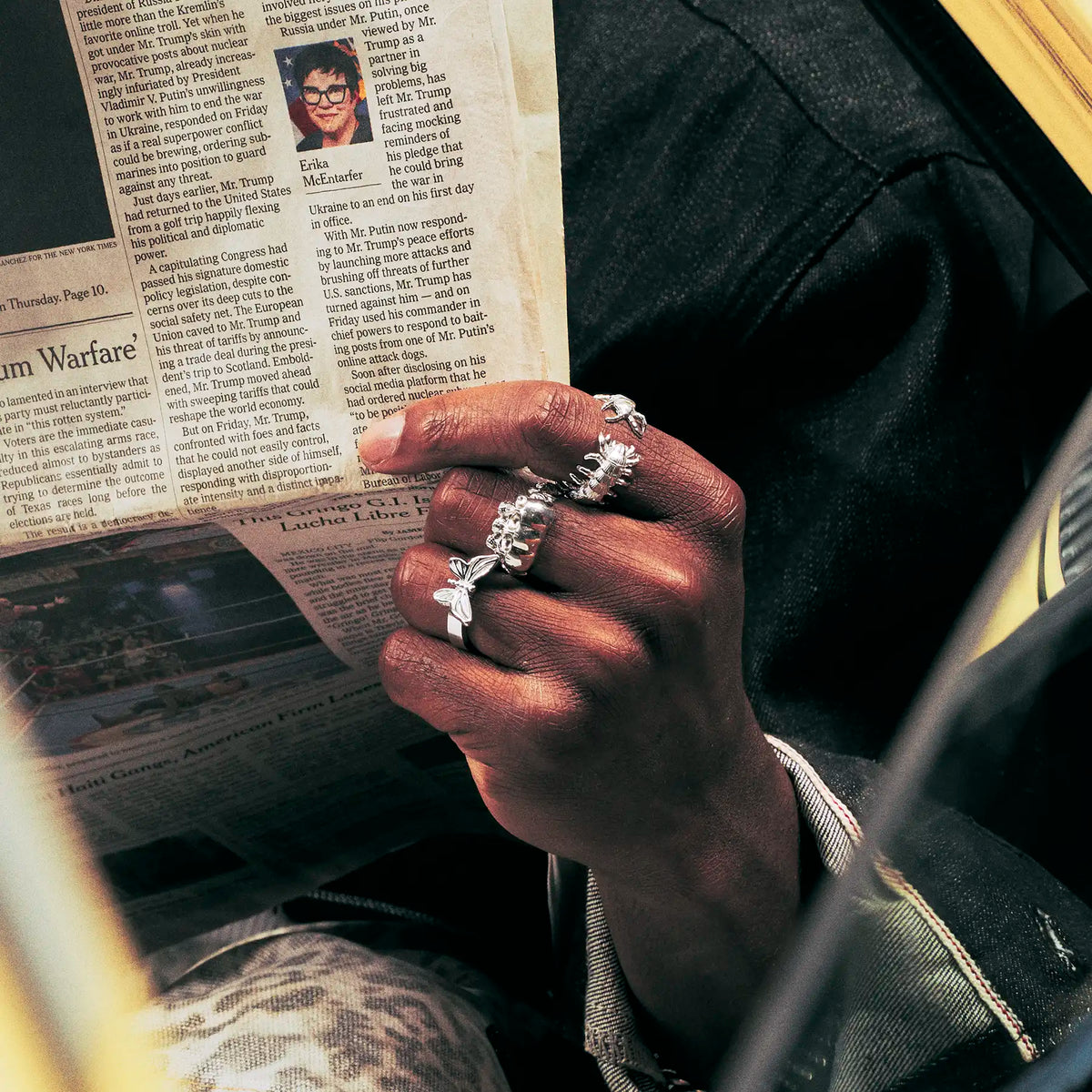 CENTIPEDE RING - Hard Jewelry™