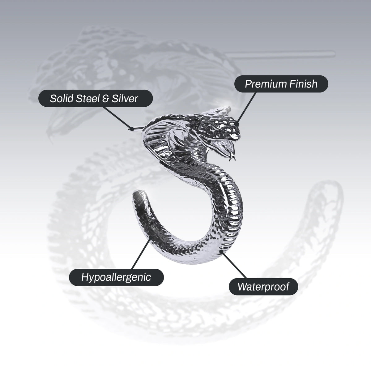 COBRA EARRING