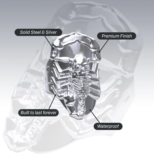 RISING SCORPIO RING