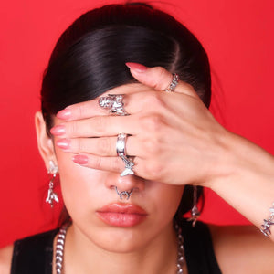 PSYCHEDELIC LOVE RING - Hard Jewelry™